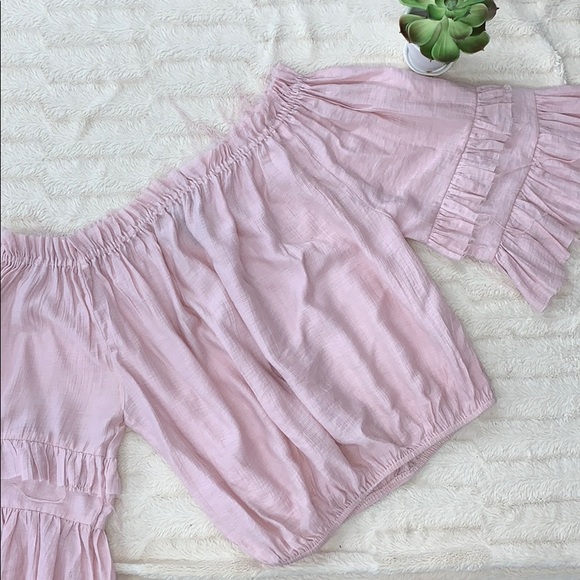 No One Cares Off The Shoulder Women’s Top - Picture 1 of 6